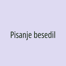 Pisanje besedil - Logotip