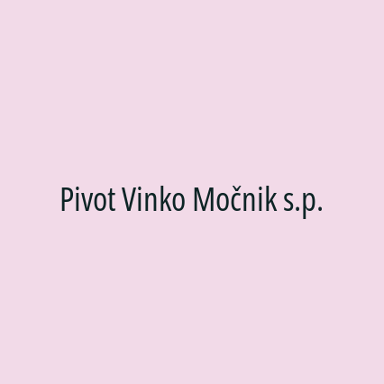 Pivot Vinko Močnik s.p. - Logotip