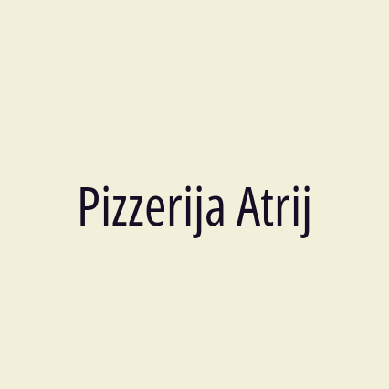 Pizzerija Atrij - Logotip