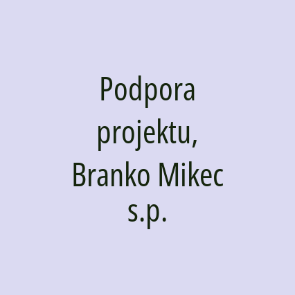 Podpora projektu, Branko Mikec s.p. - Logotip