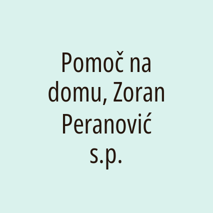 Pomoč na domu, Zoran Peranović s.p. - Logotip