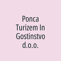 Ponca Turizem In Gostinstvo d.o.o. - Logotip