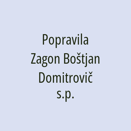 Popravila Zagon Boštjan Domitrovič s.p. - Logotip