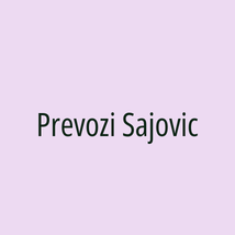 Prevozi Sajovic - Logotip