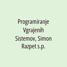 Programiranje Vgrajenih Sistemov, Simon Razpet s.p. - Logotip