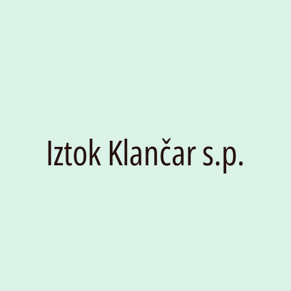 Iztok Klančar s.p.