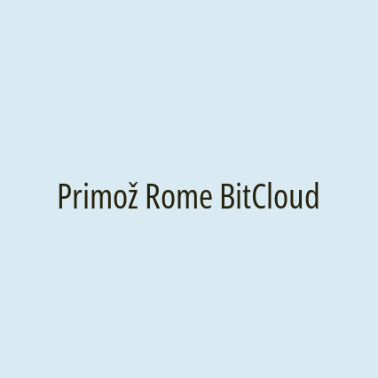 Primož Rome BitCloud - Logotip