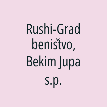 Rushi-Gradbeništvo, Bekim Jupa s.p. - Logotip