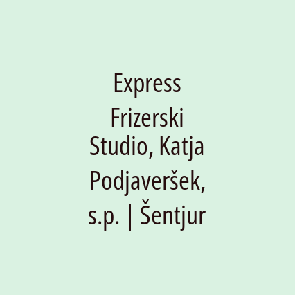 Express Frizerski Studio, Katja Podjaveršek, s.p. | Šentjur - Logotip