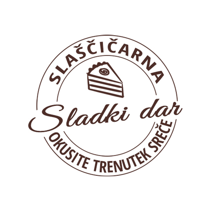 Slaščičarna Sladki dar - Ljubljana, Kamnik in Kočevje - Logotip