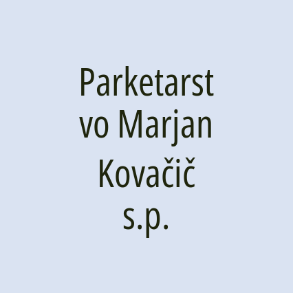 Parketarstvo Marjan Kovačič s.p. - Logotip