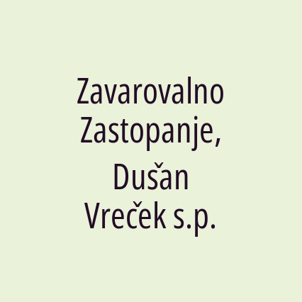 Zavarovalno Zastopanje, Dušan Vreček s.p.