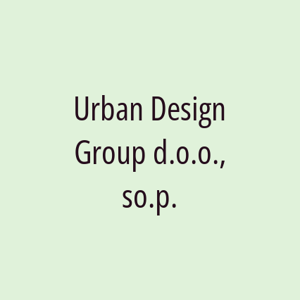 Urban Design Group d.o.o., so.p.