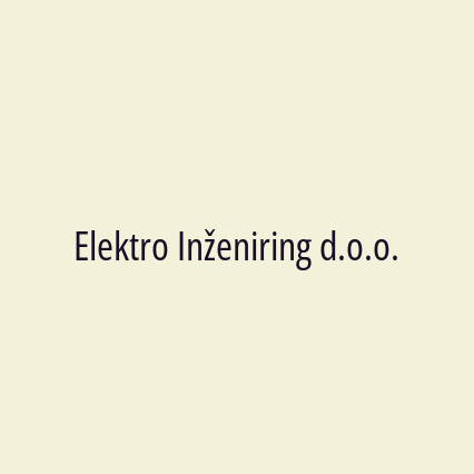 Elektro Inženiring d.o.o. - Logotip