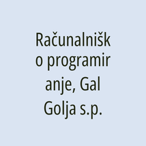 Računalniško programiranje, Gal Golja s.p. - Logotip