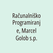 Računalniško Programiranje, Marcel Golob s.p. - Logotip