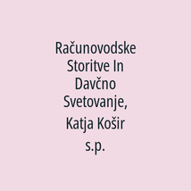 Računovodske Storitve In Davčno Svetovanje, Katja Košir s.p. - Logotip