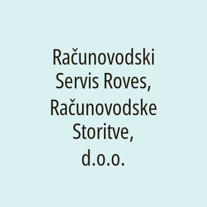 Računovodski Servis Roves, Računovodske Storitve, d.o.o. - Logotip