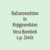 Računovodstvo In Knjigovodstvo Vera Bombek s.p. Zreče - Logotip