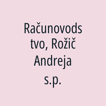 Računovodstvo, Rožič Andreja s.p. - Logotip