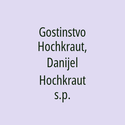 Gostinstvo Hochkraut, Danijel Hochkraut s.p. - Logotip