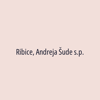 Ribice, Andreja Šude s.p. - Logotip