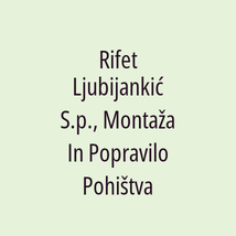 Rifet Ljubijankić S.p., Montaža In Popravilo Pohištva - Logotip