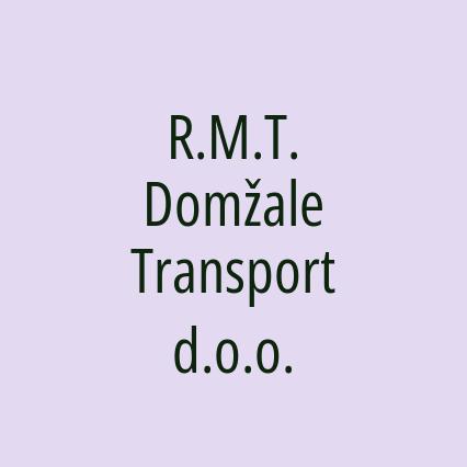 R.M.T. Domžale Transport d.o.o. - Logotip