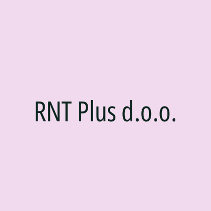 RNT Plus d.o.o. - Logotip