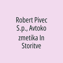 Robert Pivec S.p., Avtokozmetika In Storitve - Logotip