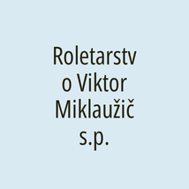 Roletarstvo Viktor Miklaužič s.p. - Logotip