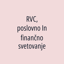 RVC, poslovno In finančno svetovanje - Logotip