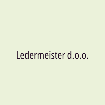 Ledermeister d.o.o.