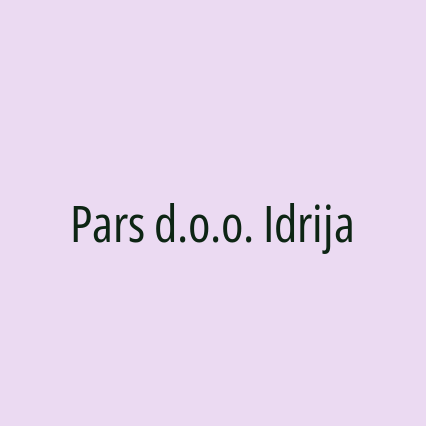 Pars d.o.o. Idrija - Logotip