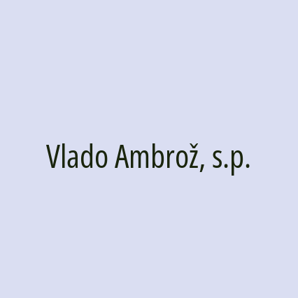 Vlado Ambrož, s.p.