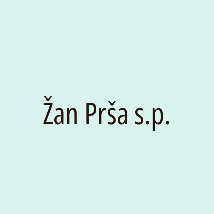 Žan Prša s.p.