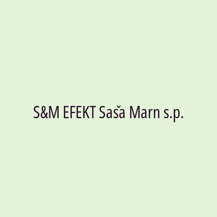 S&M EFEKT Saša Marn s.p. - Logotip