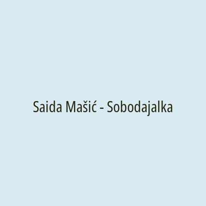 Saida Mašić - Sobodajalka - Logotip