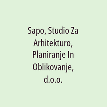 Sapo, Studio Za Arhitekturo, Planiranje In Oblikovanje, d.o.o. - Logotip