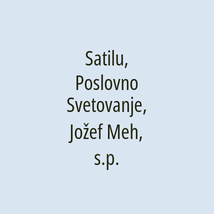 Satilu, Poslovno Svetovanje, Jožef Meh, s.p. - Logotip