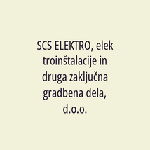 SCS ELEKTRO, elektroinštalacije in druga zaključna gradbena dela, d.o.o. - Logotip