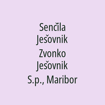 Senčila Ješovnik Zvonko Ješovnik S.p., Maribor - Logotip