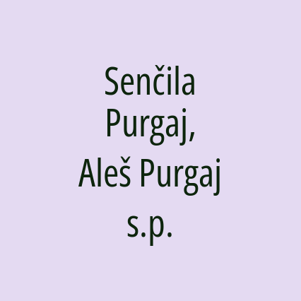 Senčila Purgaj, Aleš Purgaj s.p. - Logotip