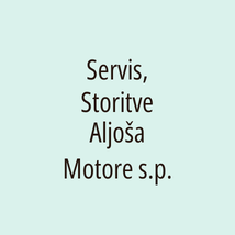 Servis, Storitve Aljoša Motore s.p. - Logotip