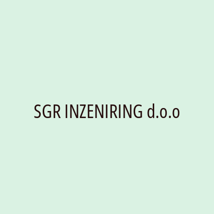 SGR INZENIRING d.o.o - Logotip