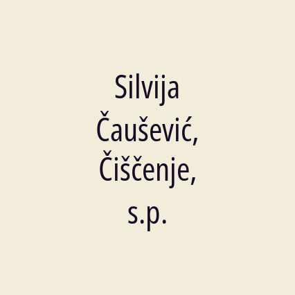 Silvija Čaušević, Čiščenje, s.p. - Logotip