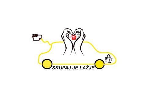 Skupaj je lažje - Logotip