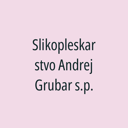 Slikopleskarstvo Andrej Grubar s.p. - Logotip