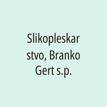 Slikopleskarstvo, Branko Gert s.p. - Logotip