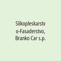 Slikopleskarstvo-Fasaderstvo, Branko Car s.p. - Logotip